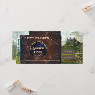 Fantasielandschaft Vintager romantischer Geschenkg