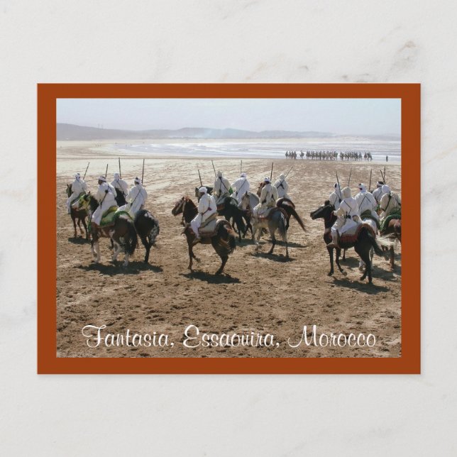 Fantasien, Essaouira, Marokko Postkarte (Vorderseite)