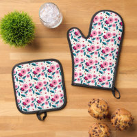 Fantasiereiche rosa Vogel-Blumen-Botanik-Design-Wu