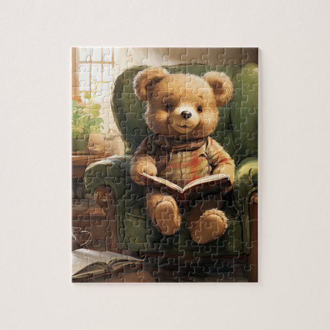 Fantasievoll Teddy Bear Jigsaw Fun (Vertikal)