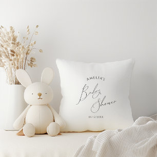Fantasievolle geschlechtsneutrale Babyparty Kissen