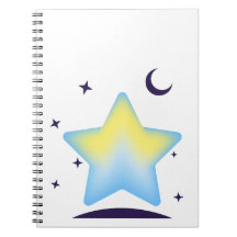 Fantasievolle Pastell-Stern- und Mond-Kinderzimmer
