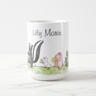 Fantasievolle Tiere Marschkapelle Personalisiert Kaffeetasse