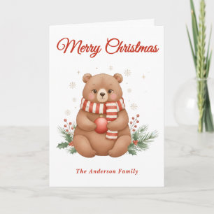 Fantasievolle Weihnachten mit Bär