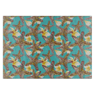 Fantasievolles Starfish-Muster Schneidebrett