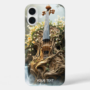 Fantasiewelt Niedlicher Geigenwald iPhone 16 Plus Hülle
