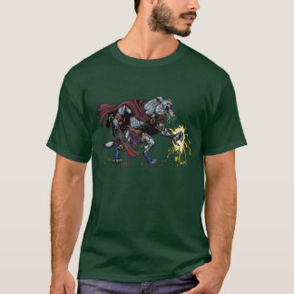 Fantasiewerewolf-Kämpfer-T - Shirt