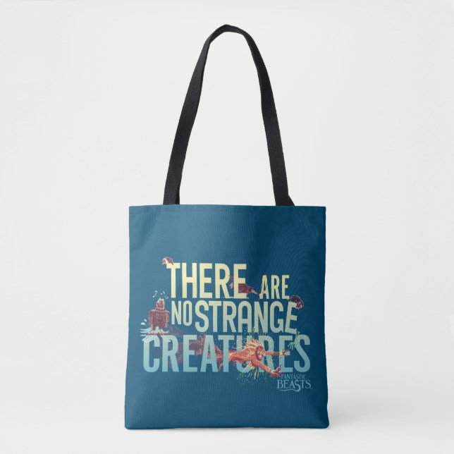 Fantastic Beasts - There Are No Strange Creatures Tasche (Vorderseite)
