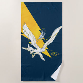 Fantastic Beasts Thunderbird Strandtuch