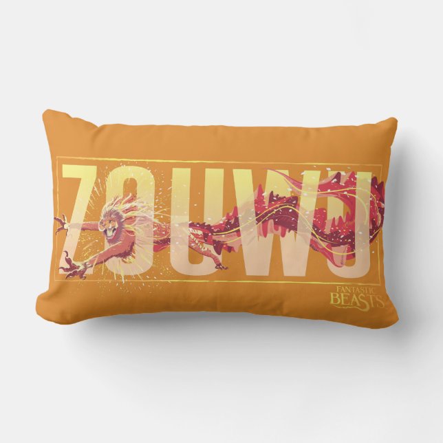 Fantastic Beasts Zouwu Lendenkissen (Vorderseite)