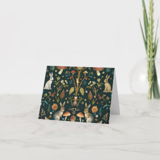 Fantastic Classic Animal Design  Dankeskarte