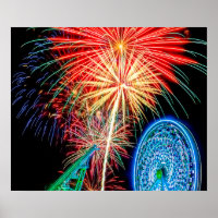 Fantastic Fireworks Poster