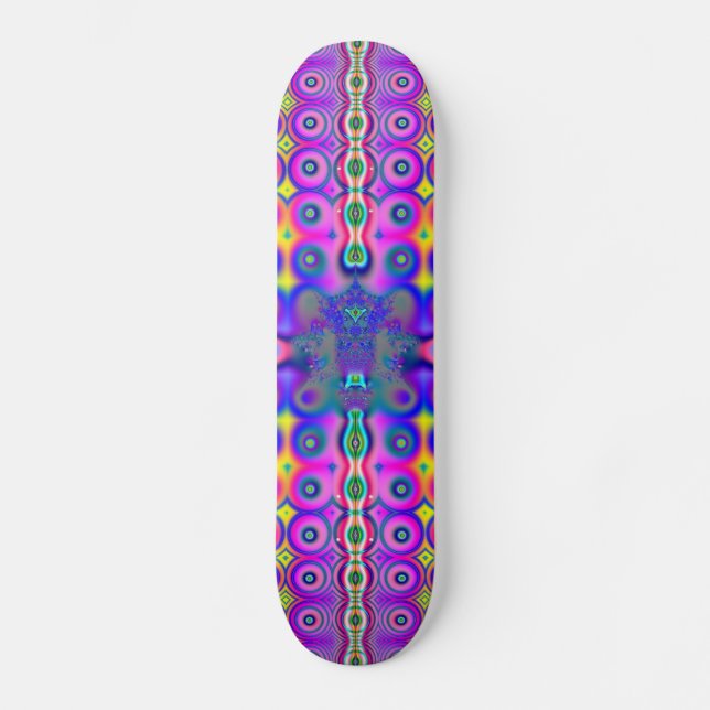 Fantastic Fractal 01 Skateboard (Vorderseite)