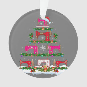 Fantastique éclairage de Noël Machine à coudre Arb