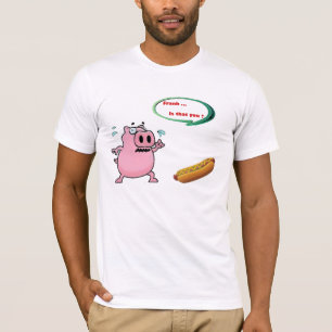 Fantastique Hipster Frank Quirky Hot Dog T-Shirt