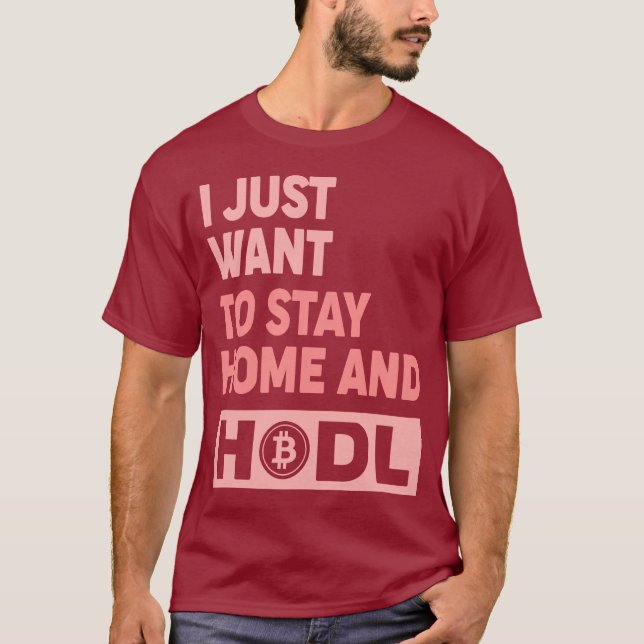 Fantastique Hodl Crypto Bitcoin Logo T-Shirt avant (Devant)