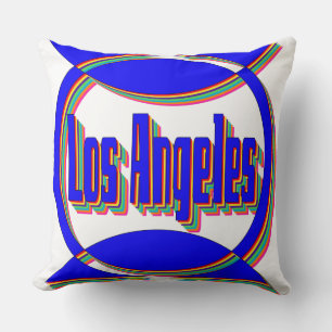 Fantastique Los Angeles 2 Coussin