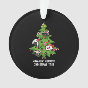 Fantastique Noël Sushi Sashimi T Chemise Noël