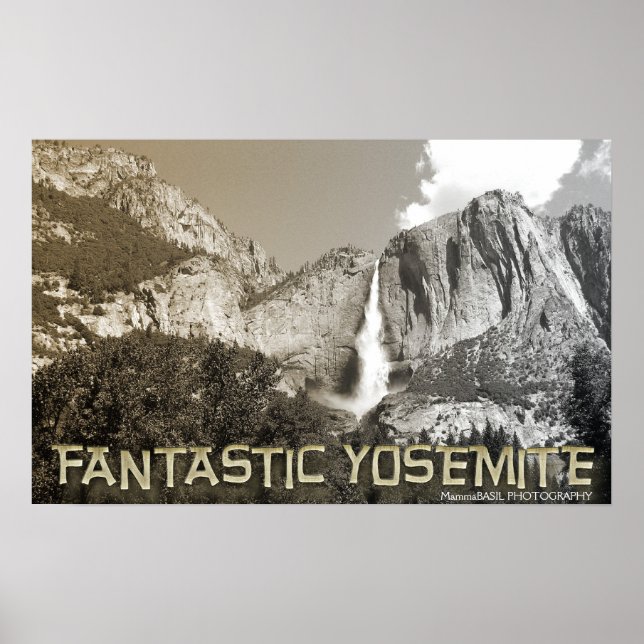 Fantastique Poster Yosemite ! (Devant)