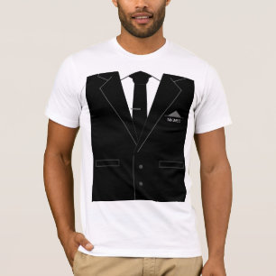 Fantastique T-Shirt Costume d'entreprise et Cravat