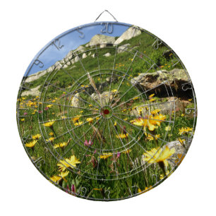 Fantastisch! Alpenische Blume Dartscheibe