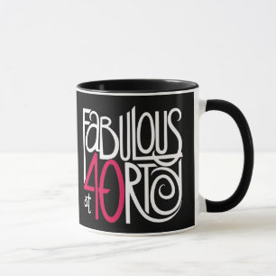 Fantastisch bei 40rty white Tasse