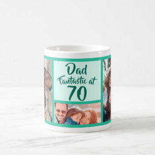 Fantastisch bei 70 Vater moderne Geburtstagssammlu Kaffeetasse