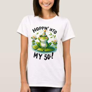 Fantastisch bei fünfzig: Der Sprung des Frosches T-Shirt