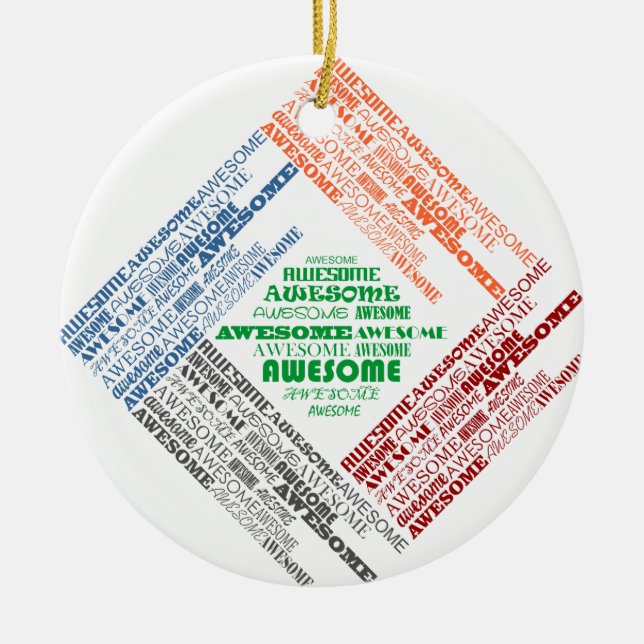 Fantastisch Keramikornament (Vorne)