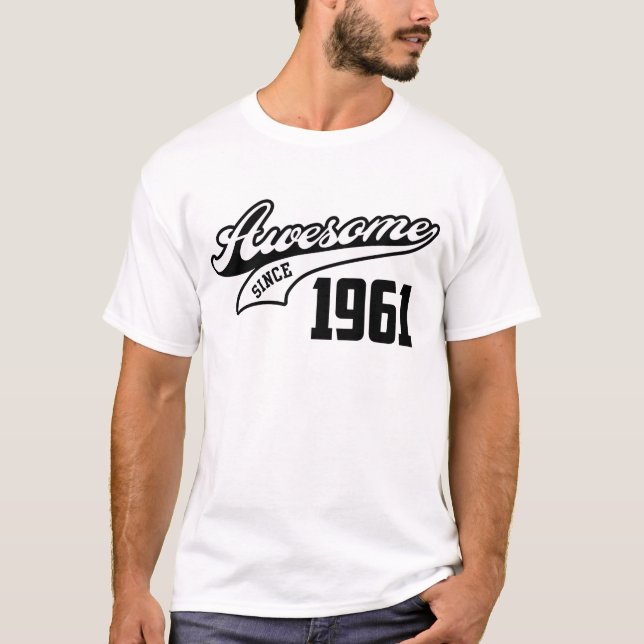 Fantastisch seit 1961 T-Shirt (Vorderseite)