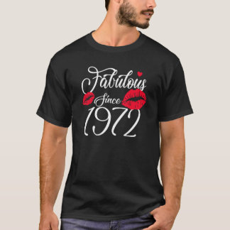 Fantastisch seit 1972 Kapitel 51 Jahre alt Geburts T-Shirt