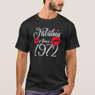 Fantastisch seit 1972 Kapitel 51 Jahre alt Geburts T-Shirt