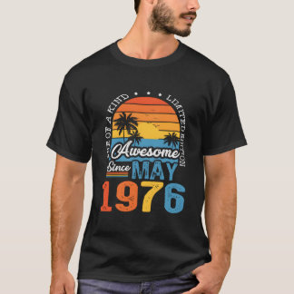 Fantastisch seit Mai 1976 47Th 47 T-Shirt