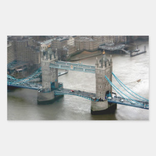 Fantastisch! Tower Bridge London Rechteckiger Aufkleber