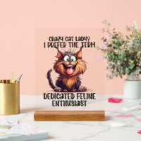 Fantastisch verrückte Katzenart