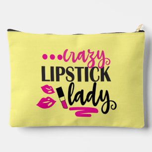 Fantastisch verrückte Lippenstiftlerin Zubehörtasche