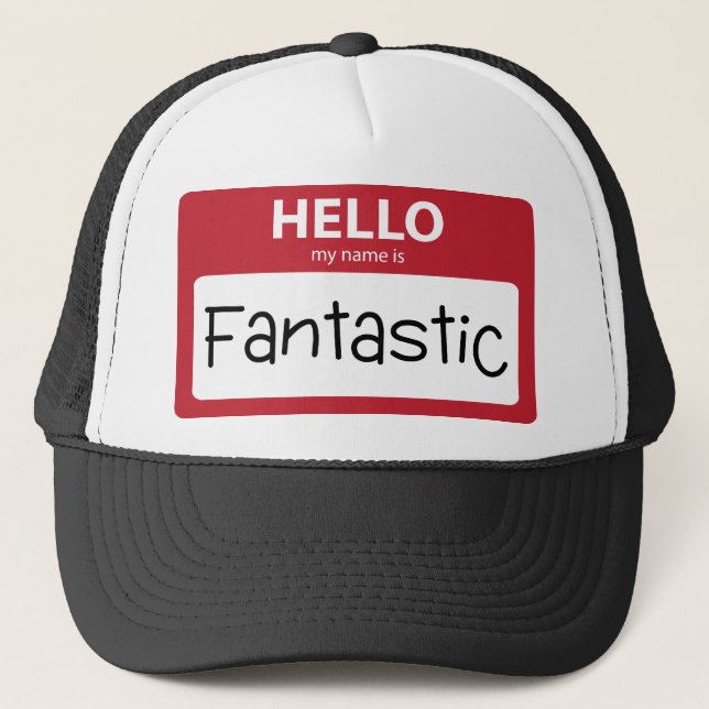 fantastische 001 truckerkappe (Vorderseite)