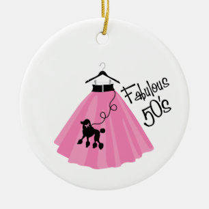 Fantastische 50er keramik ornament