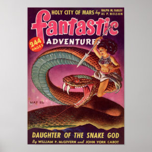 Fantastische Abenteuer — Tochter des Schlangengott Poster