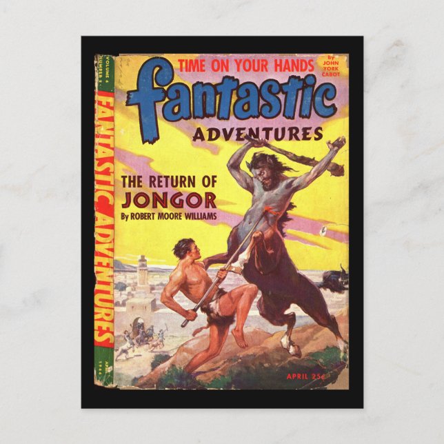 Fantastische Abenteuer v06 n02 (April 1944)_Pulp A Postkarte (Vorderseite)