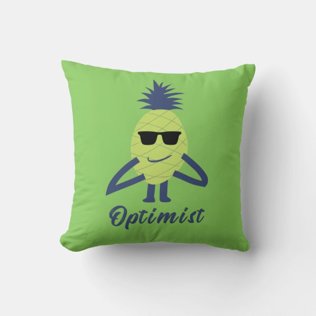 Fantastische Ananas-Kunst Kissen (Vorderseite)