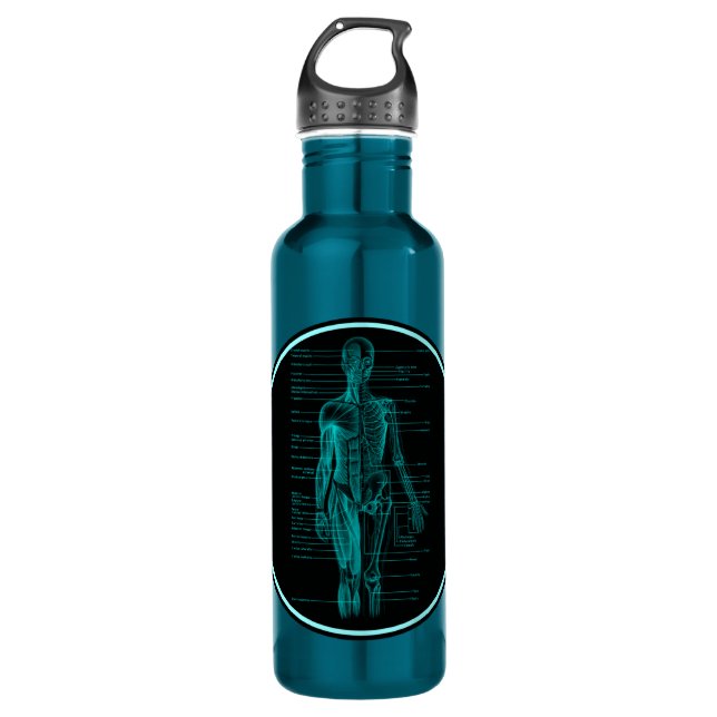 Fantastische Anatomie: Menschlicher Trinkflasche (Vorderseite)