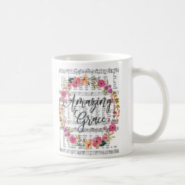 Fantastische Anmut-Blumenblatt-Musik-Hymnen-Tasse Kaffeetasse
