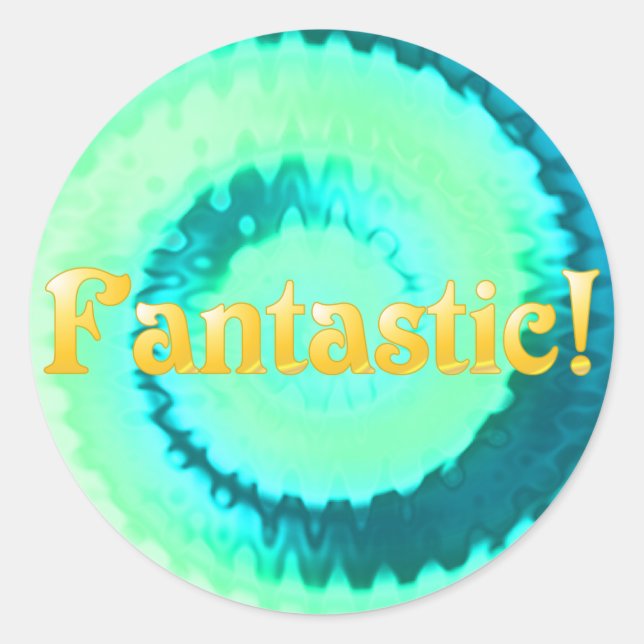 Fantastische Aufkleber (Vorderseite)