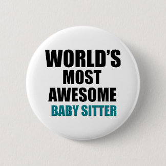 Fantastische BABYSITTER-Entwürfe Button