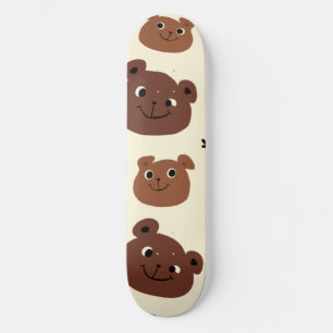 Fantastische Bärengesicht Skateboard