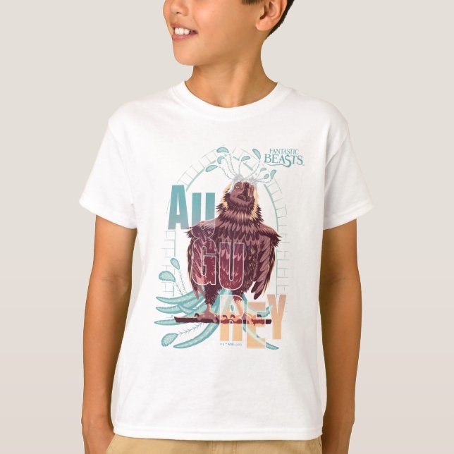 Fantastische Bestien Augurey T-Shirt (Vorderseite)