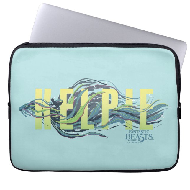 Fantastische Bestien Kelpie Laptopschutzhülle (Vorderseite)