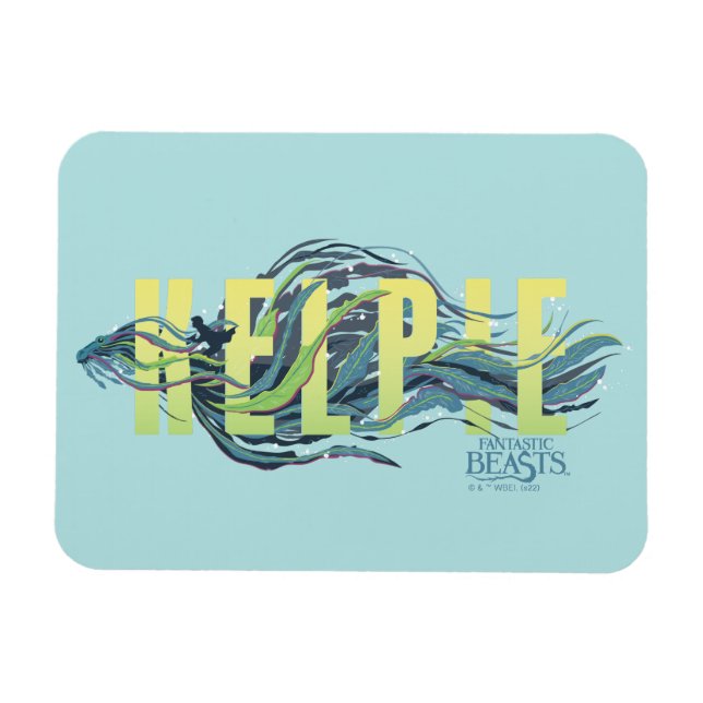 Fantastische Bestien Kelpie Magnet (Horizontal)
