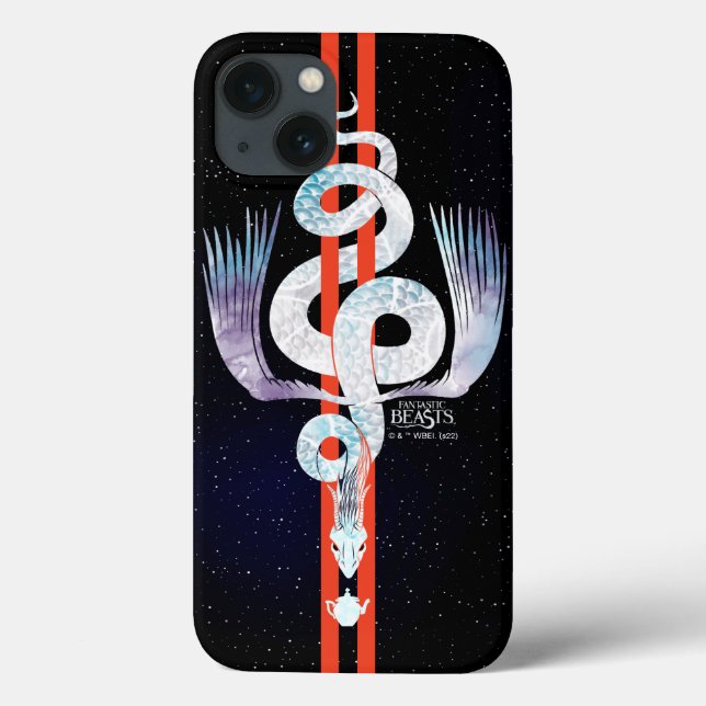 Fantastische Bestien Occamy Case-Mate iPhone Hülle (Rückseite)